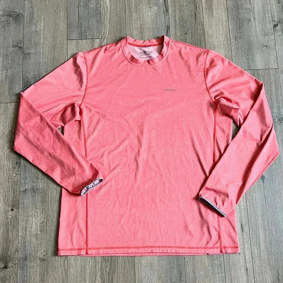 Patagonia Other - PATAGONIA Coral Long Sleeve Crewneck Top Size Large